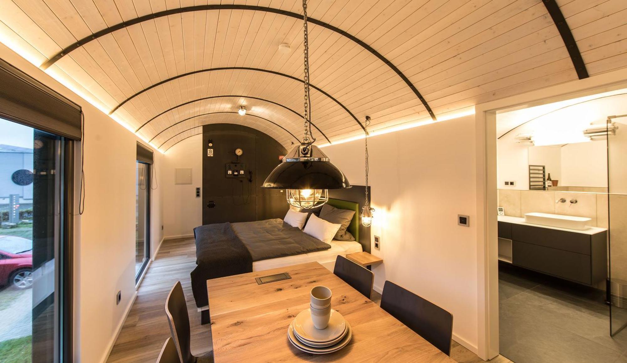 Lokomotel-Waggon, Luxus Appartment Im Eisenbahnwaggon Stadtlohn Exteriör bild